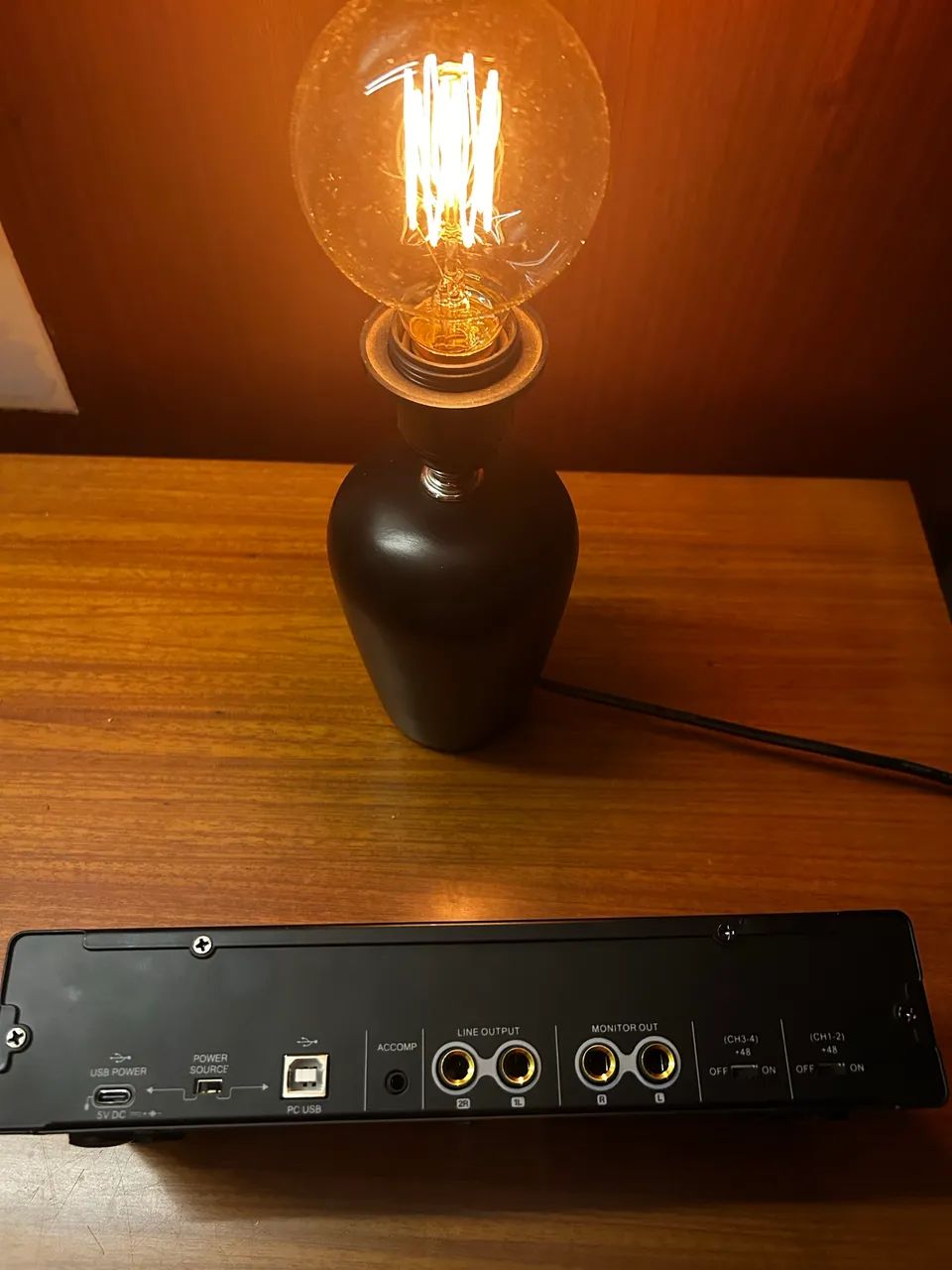 Interface de Áudio Depusheng RX4 - 4 Canais USB (Excelente Estado) - Foto 2