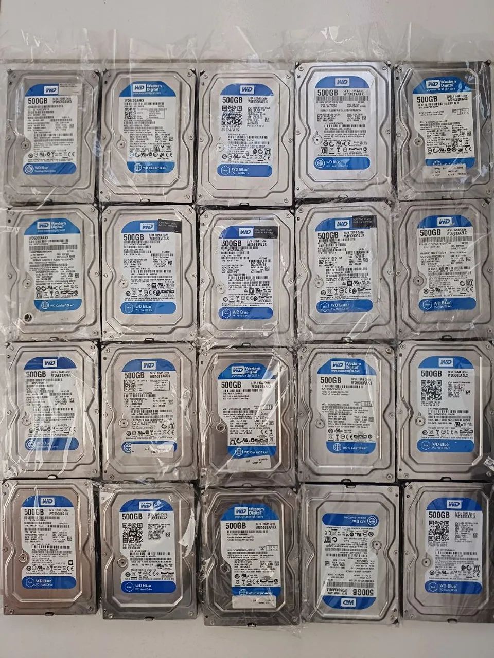 20 hds 500gb wd ou seagate  cftv dvr CPUs  - Foto 3