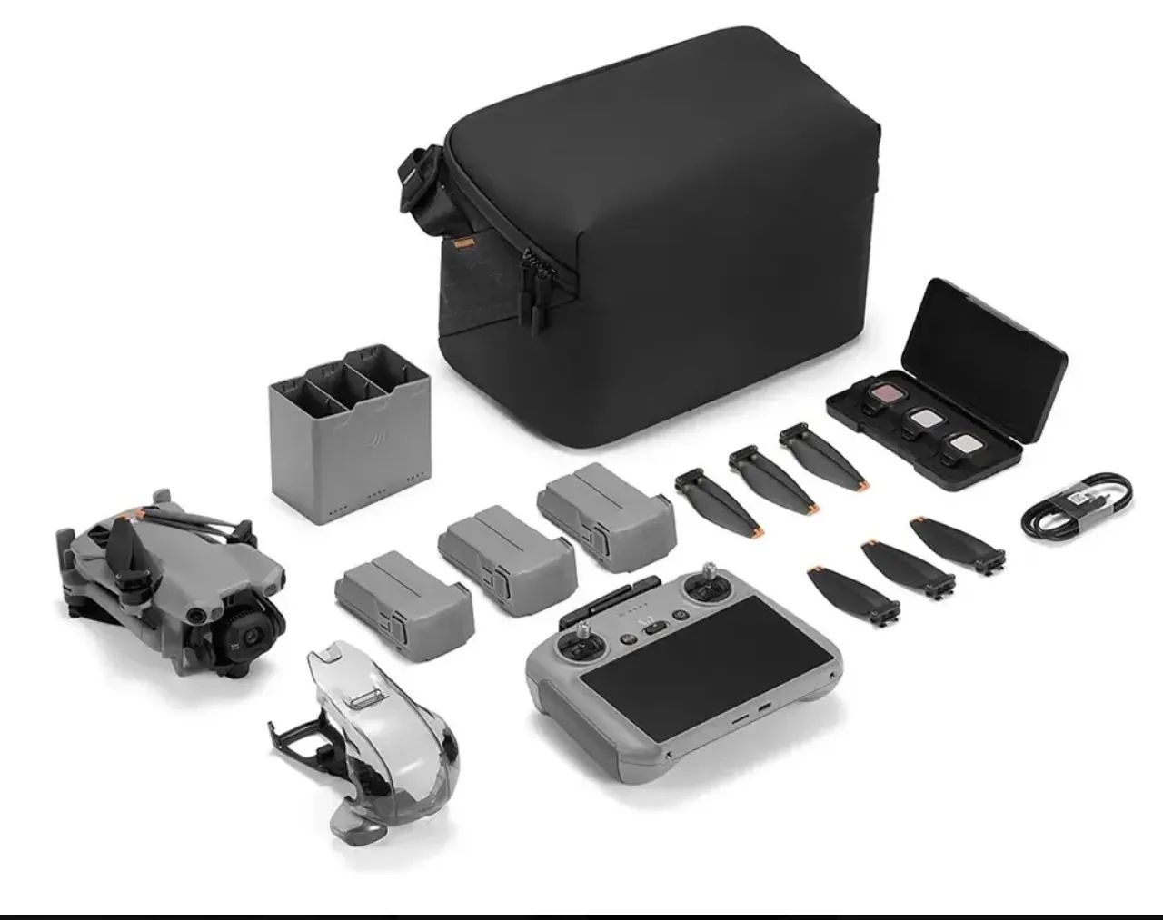 Drone Dji Mini 5 Pro Fly More Combo Plus 4K com controle Rc2 cinza - Foto 2