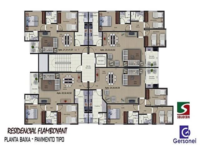 Apartamento à venda com 03 dormitórios em Nucleo agricola alpha, Franca cod:4612 - Foto 4