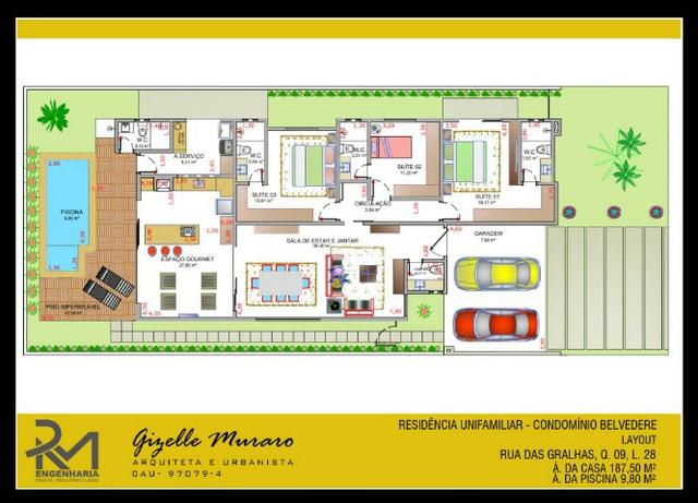 Vendo - Casa Condomínio Belvedere nova - Foto 2