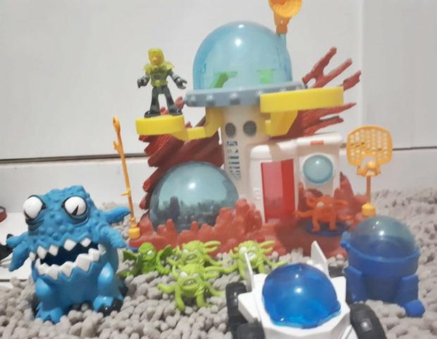 Kit espacial - imaginext