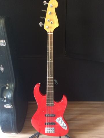 Baixo giannini jazz bass 4 cordas
