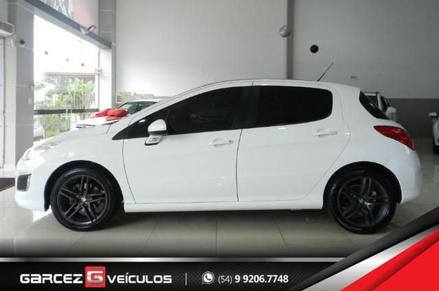 Peugeot 308 1.6 Active Flex Manual Com Teto Leds Diúrnos Couro Multimídia Top - Foto 16