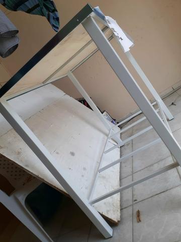 Mesa INOX 110x60 e 90 de altura! - Foto 3
