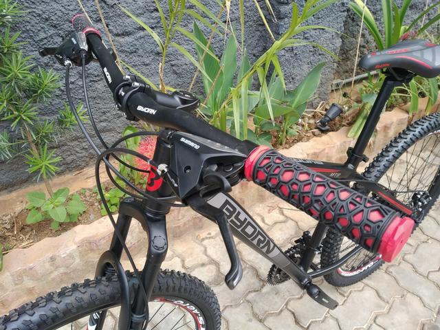 Bicicleta nova alumínio byorn nota fiscal enviamos pra tudo Brasil - Foto 6