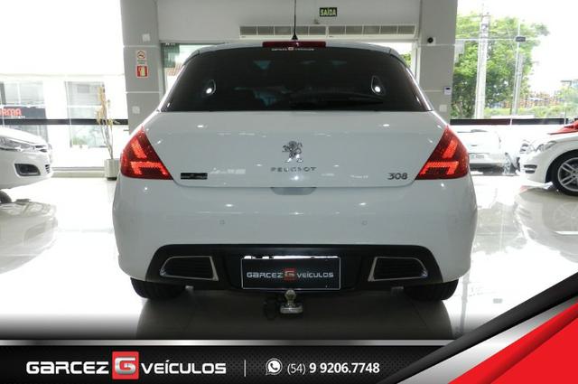 Peugeot 308 1.6 Active Flex Manual Com Teto Leds Diúrnos Couro Multimídia Top - Foto 9