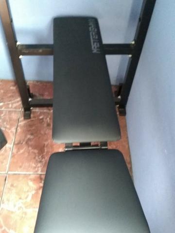 Banco supino para supino reto e inclinado com extensor de pernas - Foto 2