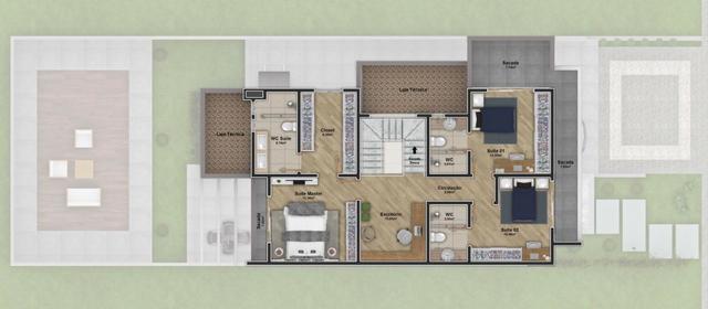 Excelente residência de alto padrão c/ 03 quartos no Villa Toscana !! - Foto 2
