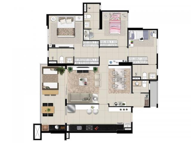 Apartamento à venda com 4 dormitórios em Duque de caxias ii, Cuiaba cod:19931 - Foto 14