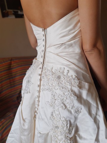 Vestido de noiva off white