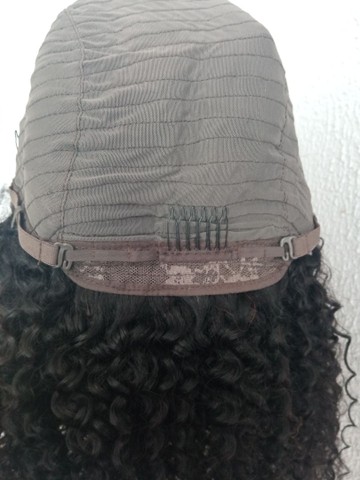 Linda front lace Cacheada 100% cabelo humano  - Foto 6