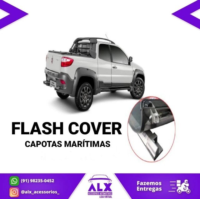 Capota Maritima Fiat Strada Adventure Dupla 2014 à 2019 Trek