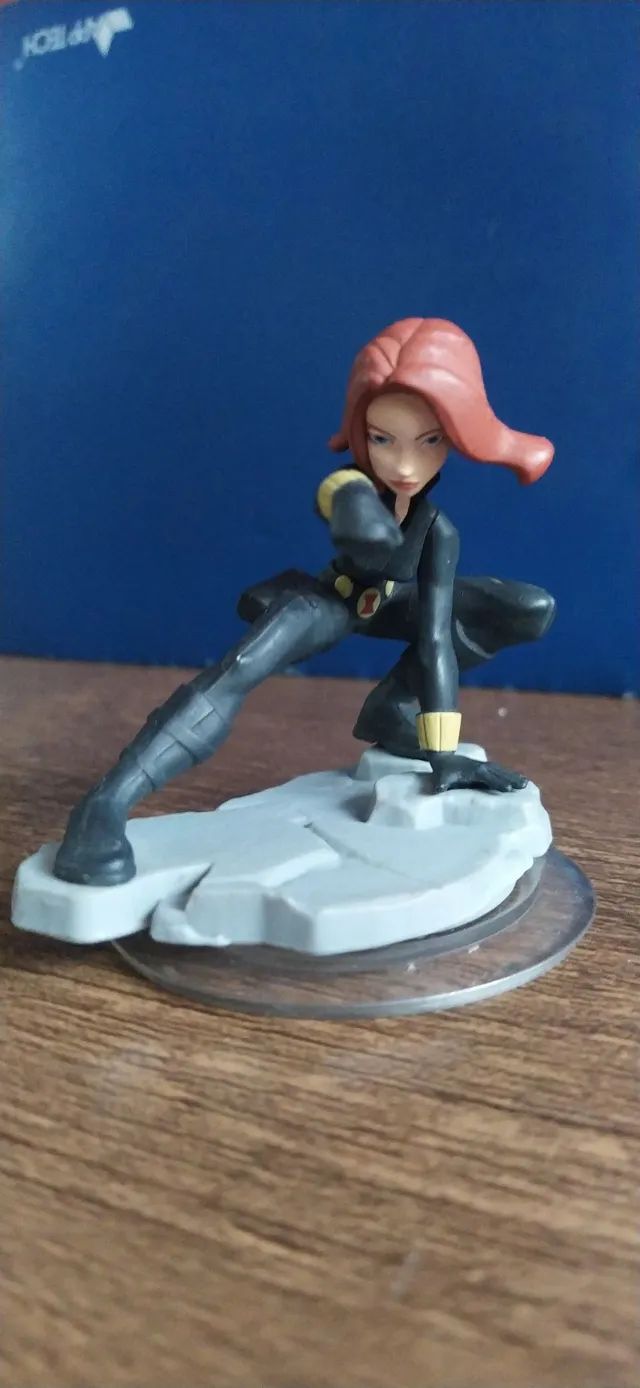 Viuva negra black widow disney infinity action figure estatua