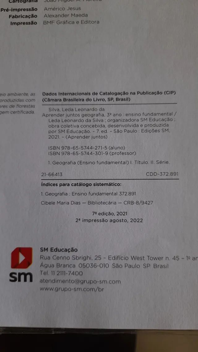SM Aprender Juntos Geografia 3 ano - Foto 2