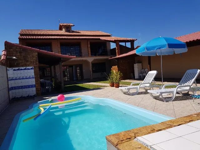 Disp FDS Ampla Casa 4Q, Piscina na Praia Jaconé Saquarema