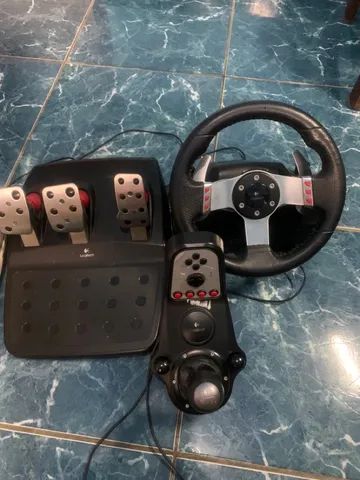 Volante Logitech G27 completo usado a venda 