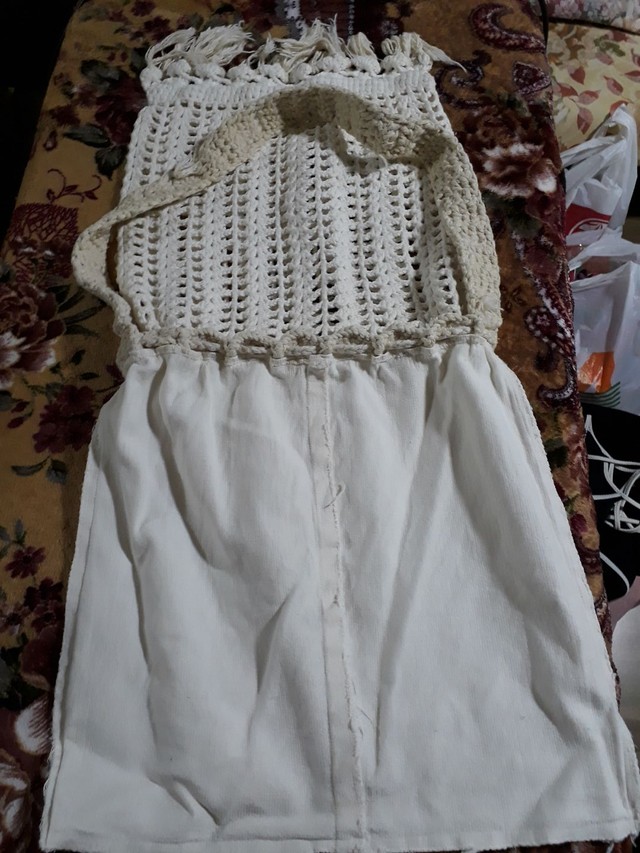 bolsa artesanal e barbante cru - Foto 2