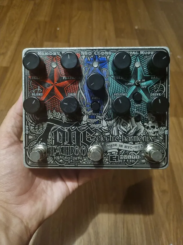 Pedal electro harmonix tone tattoo multi-effects guitar em Promoção na  Americanas