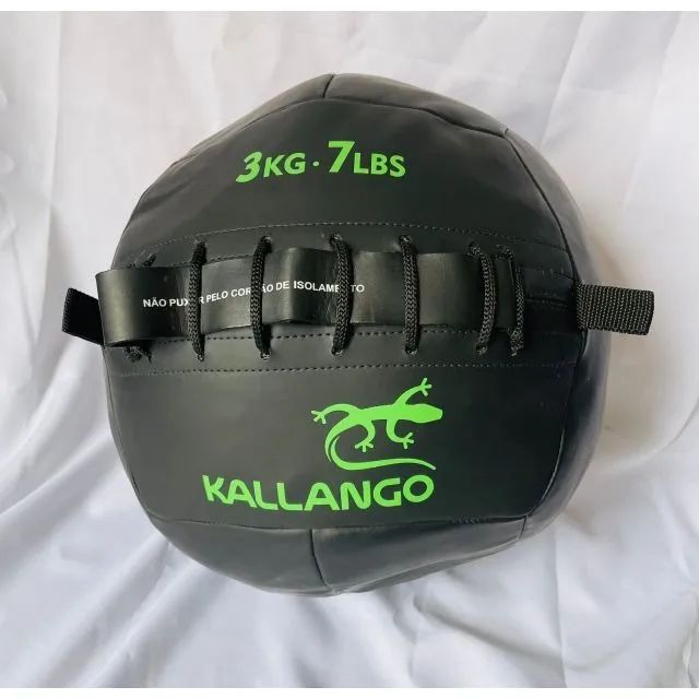 Wall ball Seminovo 10kg 9jg 7kg 6 kg 5kg 4kg 3kg - Foto 4