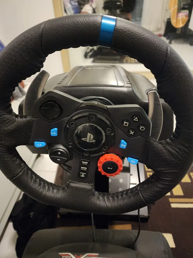 Cockpit Simulador Suporte Volante X Retrátil V3, Vermelho