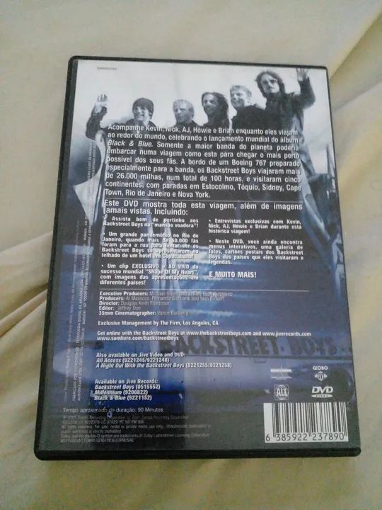 DVD Backstreet Boys Allround The World - Foto 2