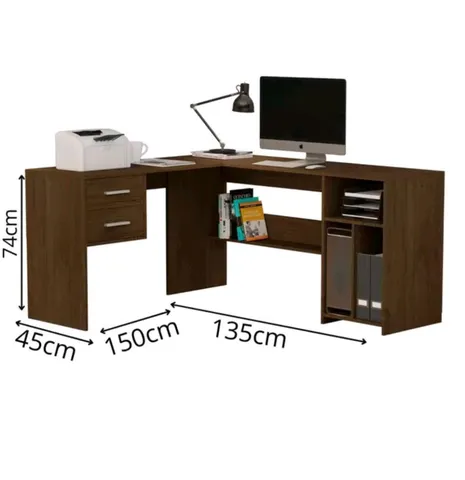MESA DE ESCRITÓRIO NOVA, ESCRIVANINHA