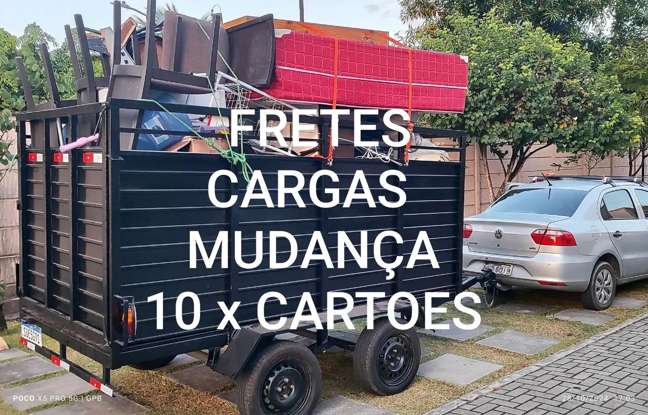 Frete, carga e Mudanças - *