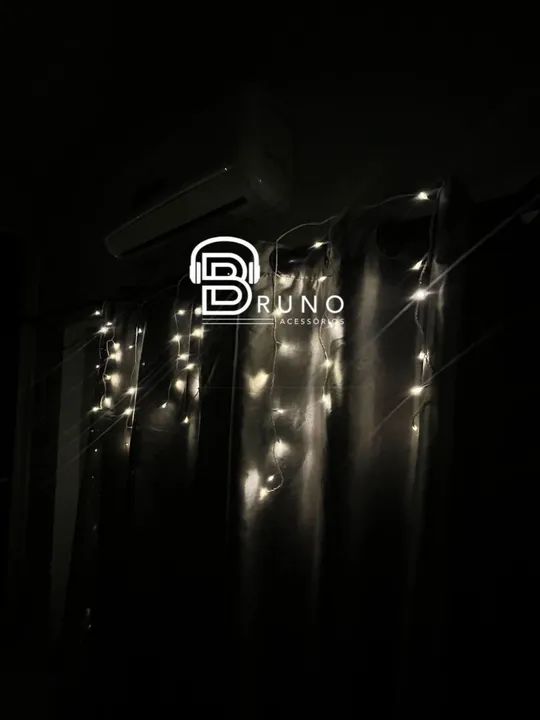 Cascata Led Branco quente 8 funções 3m