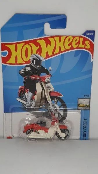 Miniatura Honda Super Cub Hot Wheels 1/64