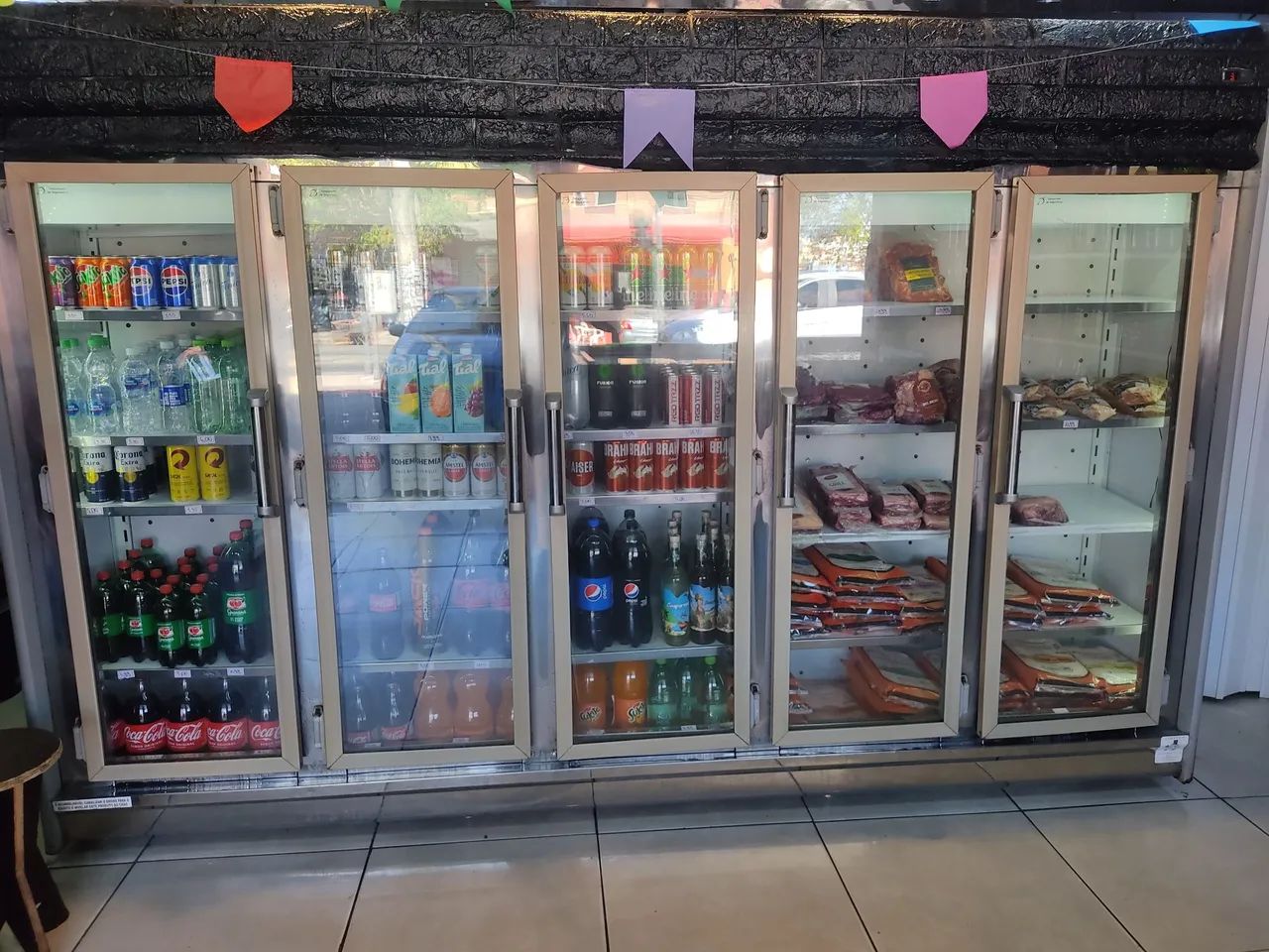 Freezer expositor vertical 5 portas