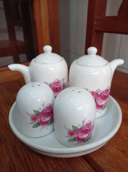 Galheteiro de Porcelana Veracruz