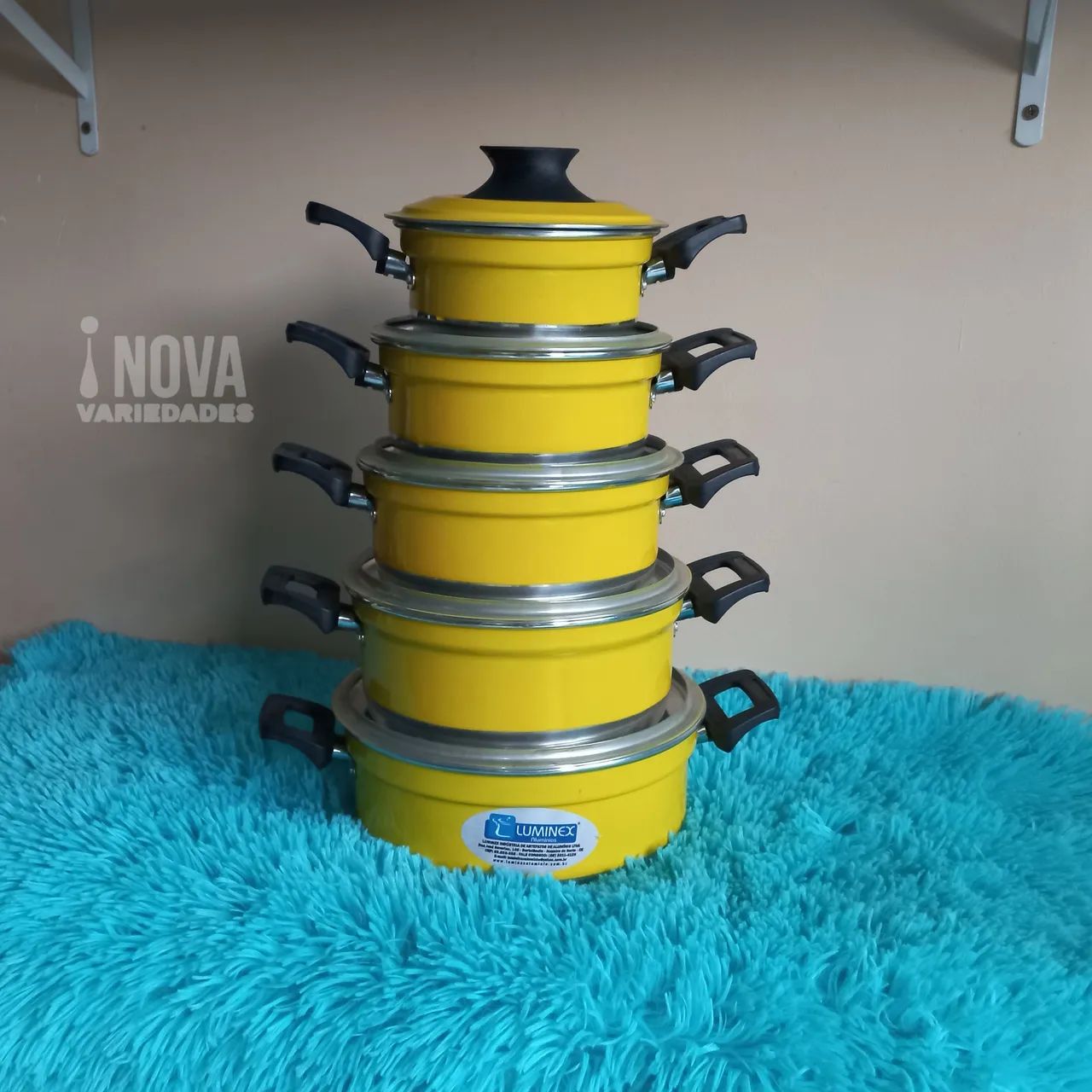 Jogo de Panelas 5 Peças Luminex - Entregamos  - Foto 2