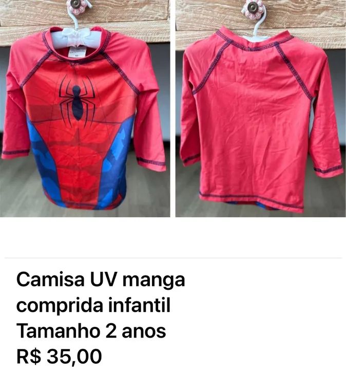 Camisa UV infantil 