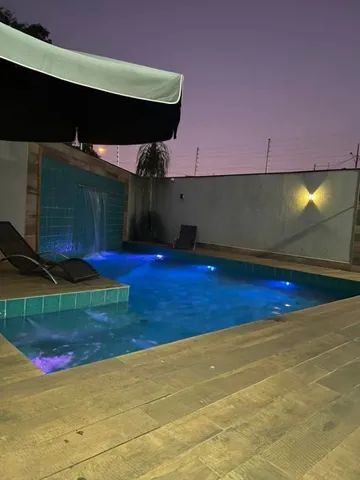  Area de lazer ,  estuda permuta por casa 