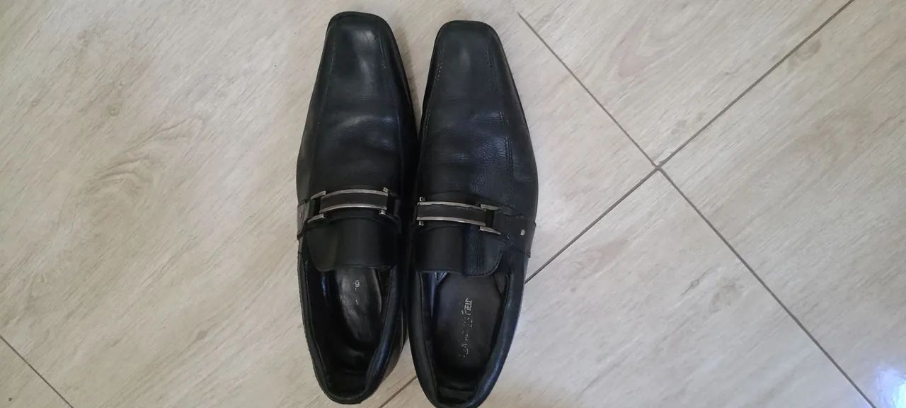 Sapato social em couro, número 40 - Foto 3
