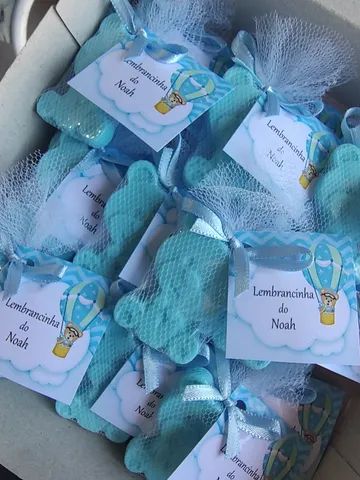 Lembrancinha chá de bebê ursinho  - Foto 6