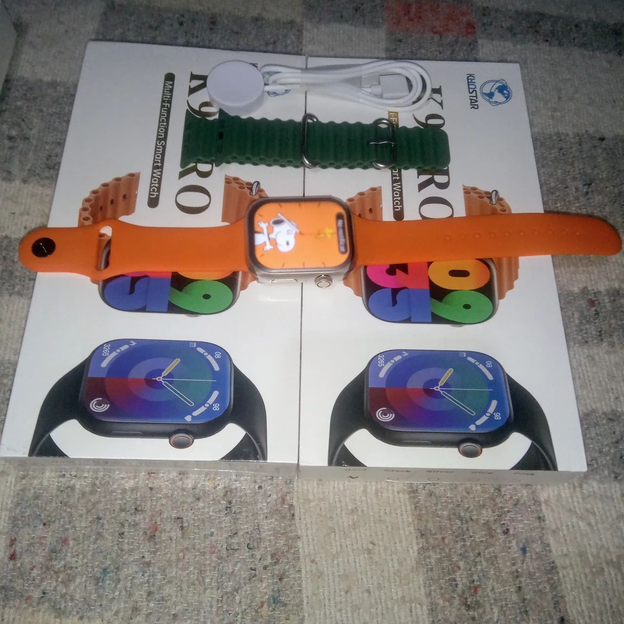 Relógio K9 pro acompanha 2  pulseira cores a escolher promoção Quem pegar pegou - Foto 2