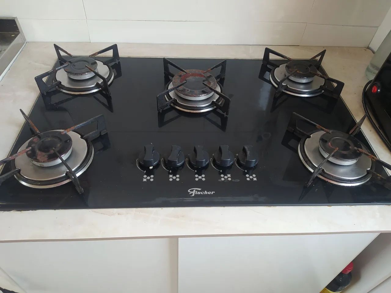 Cooktop Fisher 5 bocas Fogões e Fornos Barreiros, São José