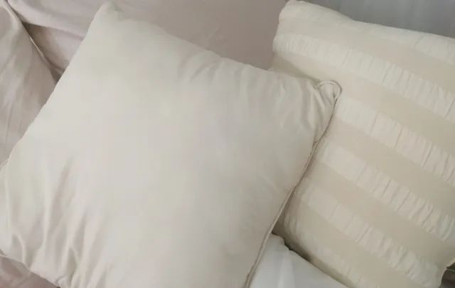 NOVO - Kit Cobre Leito Queen Bege 5 peças bege - Foto 6