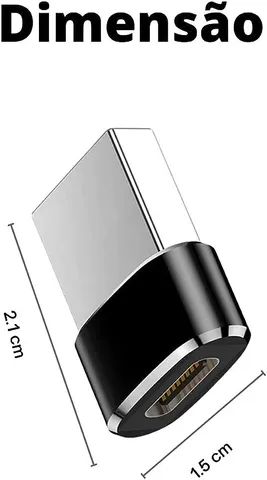 Adaptador conversor tipo C para USB - Foto 4