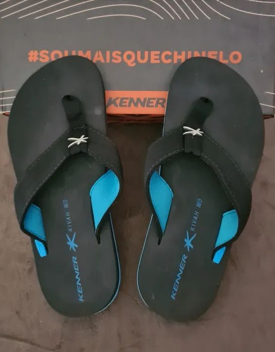 Chinelo Kenner Kivah Tam-41 (original / usada) 