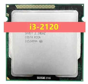  Processador Intel i3-2120 3mb cache Cpu Desktop Soquete 1155 segunda geração 65w 3,3Ghz