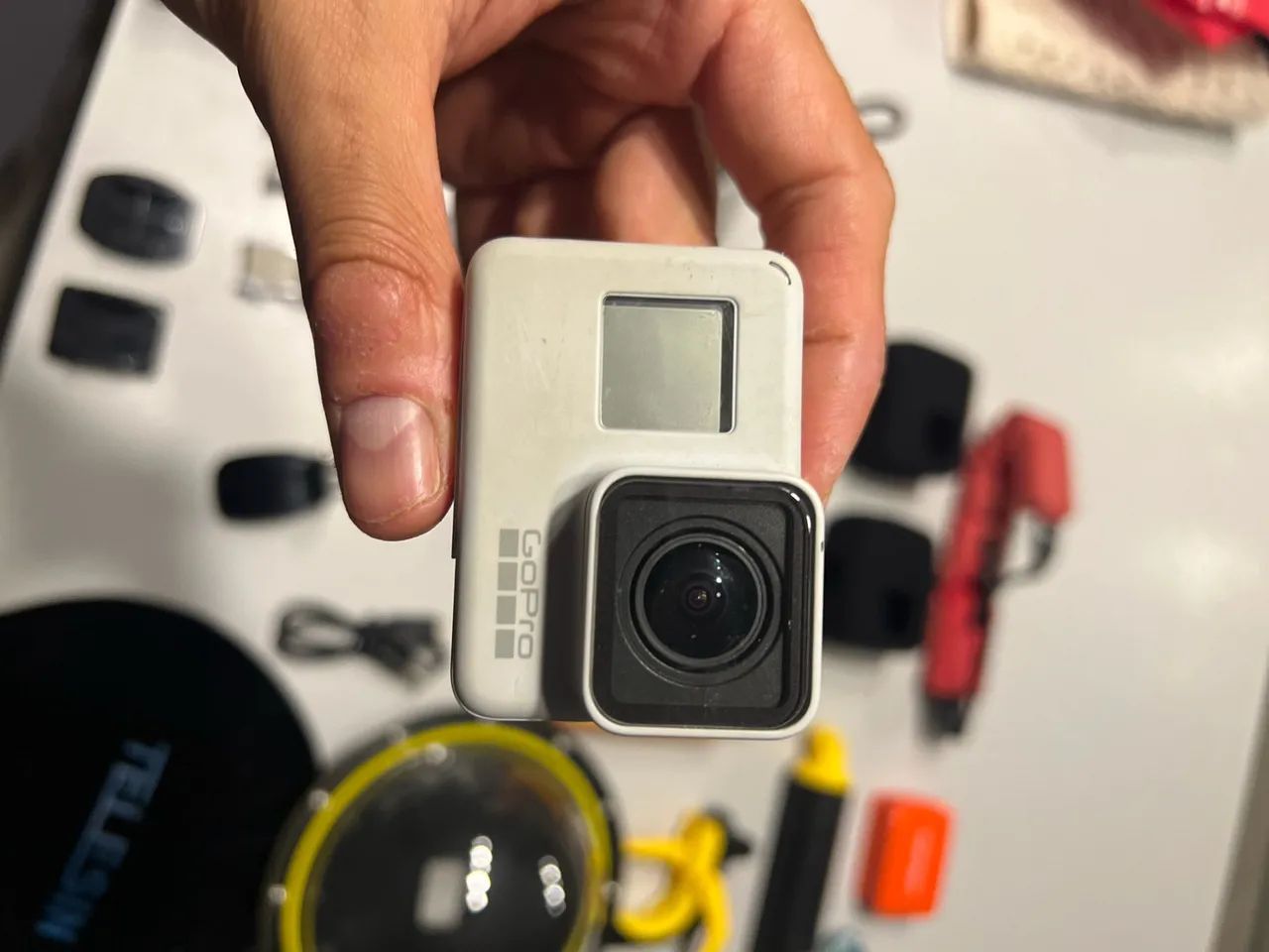 Gopro Hero 7 Black - Edição limitada White version - Foto 4