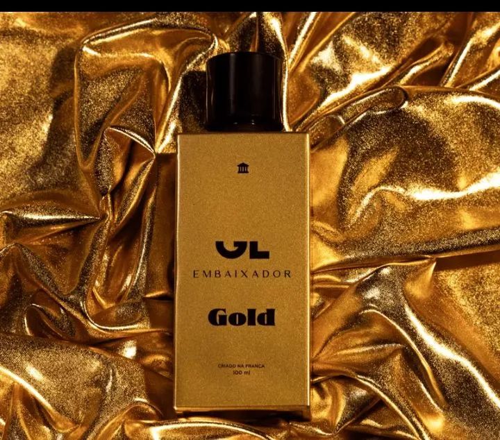 Perfume Gl Embaixador Gold Masculino 100ml - Novo - Foto 3