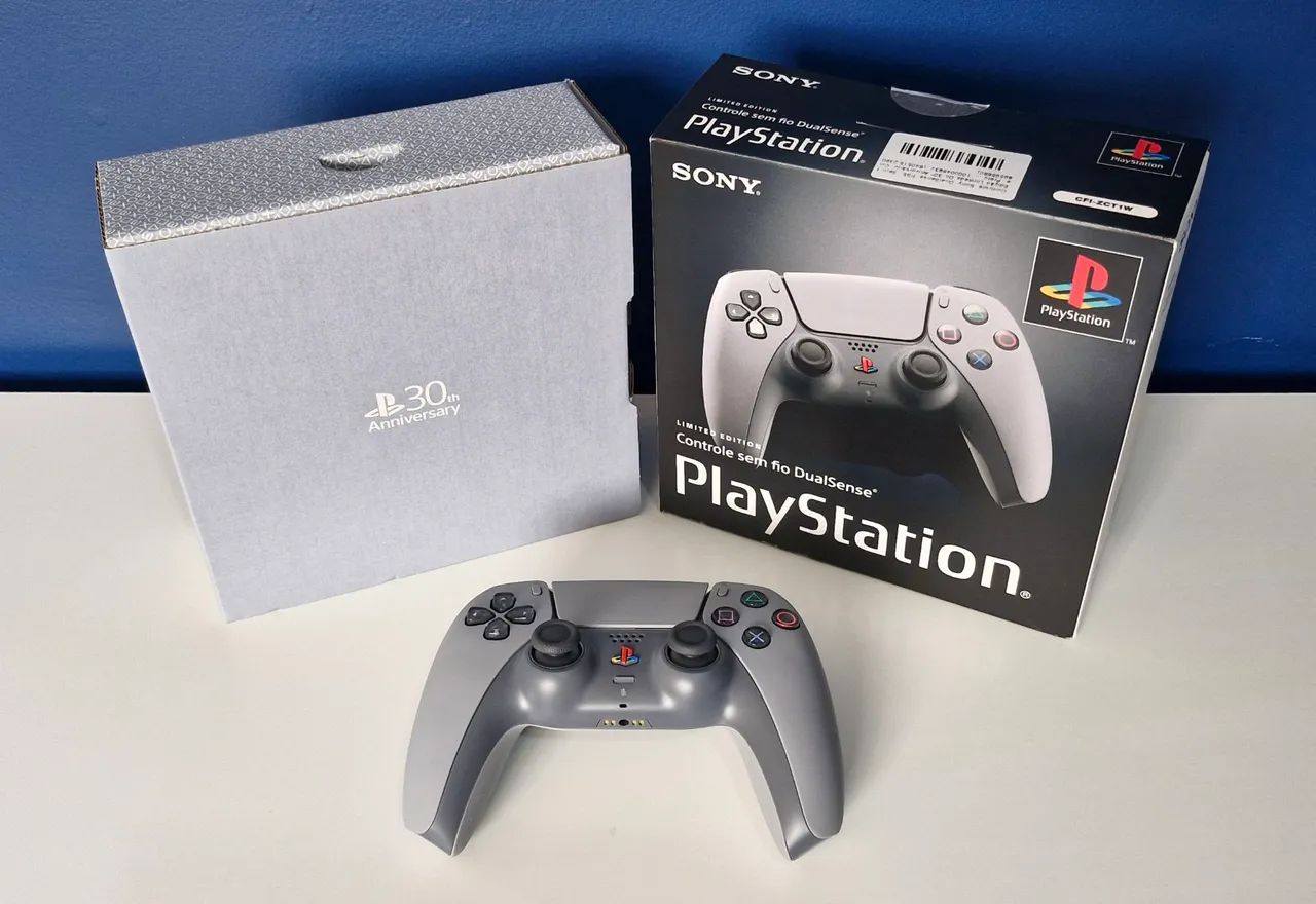 Controle Dualsense Edição Limitada do 30° Aniversário do Playstation- Lacrado  - Foto 3