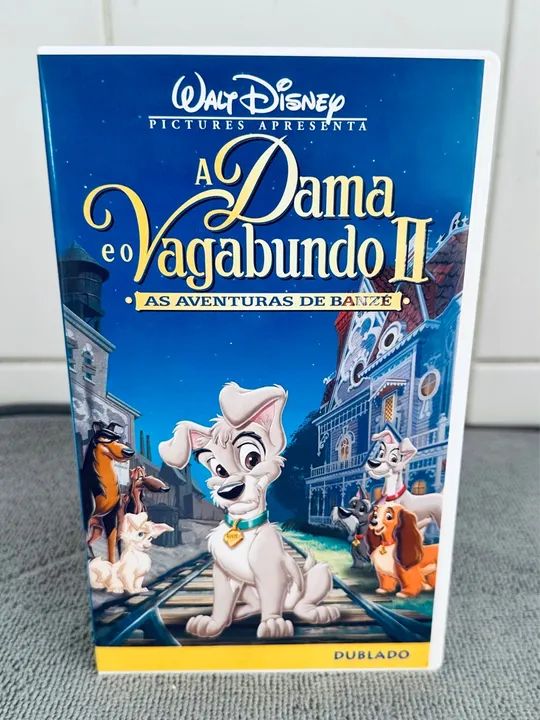 VHS A Dama e o Vagabundo 2 - A Aventura de Banzé - Foto 2