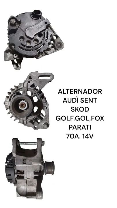 Alternador Audi VW Gol Fox Golf Parati 14v 70a 