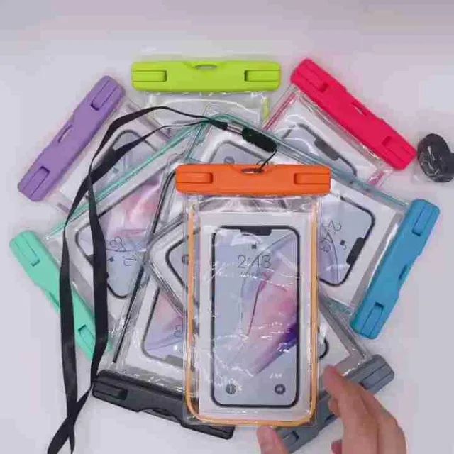 Capa Capinha Aprova Dágua Bolsa Impermeável Universal Para Celular - Foto 3