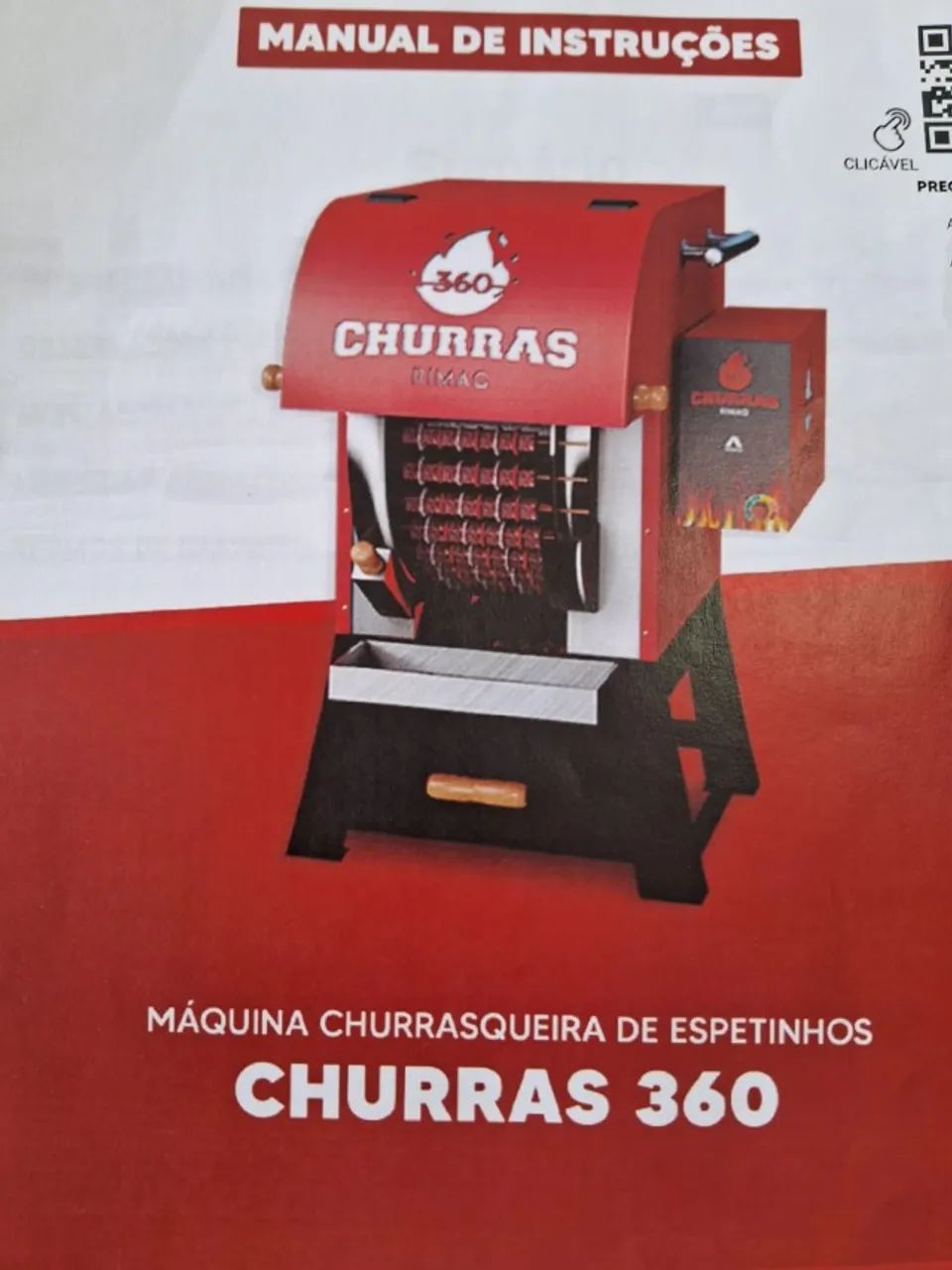 Churrasqueira para espetinhos